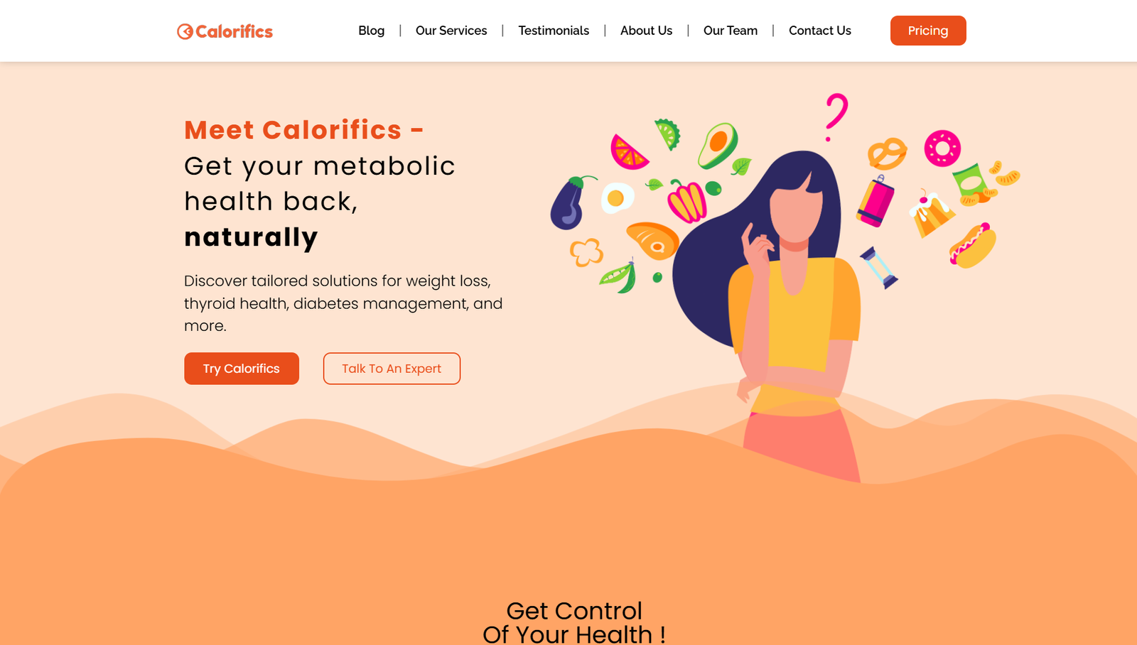Calorifics — personalized nutrition for real health outcomes. tile